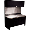 Realiti® Workcenter-Stationary w/ Stainless Steel Top-Gloss Black