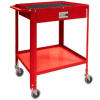 Mini Technician Cart-22-1/4"W x 18-1/4"D x 34"H-Carmine Red