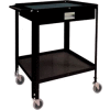 Mini Technician Cart-22-1/4"W x 18-1/4"D x 34'H-Gloss Black