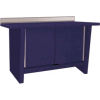 Custom® Series-Stationary, Steel Top, 2 Doors-St.Louis Blue
