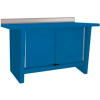 Custom® Series-Stationary, Stainless Steel Top, 2 Doors-Monaco Blue