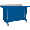 Custom® Series-Portable, Steel Top, 2 Doors-Monaco Blue