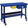 Oversized Tear-Down/Fluid Containment Bench-Portable, 60"W x 32"D-St.Louis Blue