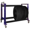 Tire Cart 54-1/2"W x 25-5/8"D x 41"H-St.Louis Blue