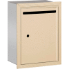Letter Box 2245SU - 15"W x 6-3/4"D x 19"H Standard, Recessed Mounted, Sandstone USPS Access