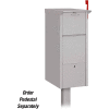 Mail Package Drop Locker 4375SLV - Silver