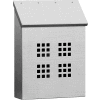 Stainless Steel Mailbox 4525 - Surface Mounted Decorative, Vertical Style, Satin