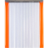 TMI Armor-Bond Premium Strip Door SD10-12A-8X8-SL - 8'W x 8'H - 12" Smooth Clear PVC