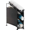 San Jamar® Wireworks 3 Tier, 2 Cup Dispensers & 1 Lid Organizer, 2 Side Panels, C8503WFD