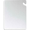 Kolorcut®Cutting Board / 12X18X1 / 2 / Grooved / White - Pkg Qty 6