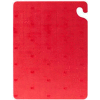 Saf T Grip™ Cutting Board, 6X9X3/8, Red