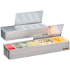 Non-Chilled Garnish Trays, 3 1/2"h x 24"w x 5 3/4"d