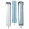 Medium Pull-Type Water Cup Dispensers, Frosted Blue - Pkg Qty 12