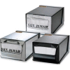 Countertop Napkin Dispensers, 5-1/2 h x 7-5/8 w x 11 d, Black Face & Body