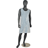 San Jamar 8706, Bib Apron, Disposable, Lightweight, Translucent, 28"x 46"