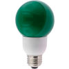 Sunlite&#174; 05660-SU SLG9/G 9W Green Globe CFL Light Bulb, Medium Base - Pkg Qty 24