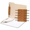 Smead® Reinforced Self-Adhesive Fasteners, 2" Sheet Capacity, 2-3/4"L Base, Brown, 100/Box