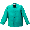 Stanco Flame Resistant 30" Green Cotton Coat, FR630-M
