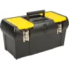 Stanley Tool 016011R Portable Tool Box With Plastic Latch, 2.1