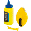 Stanley 47-443 Chalk Line Reel With 4 Oz. Blue Chalk & Plastic Line Level