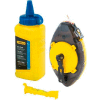 Stanley 47-464 Powerwinder™ Chalk Line Reel, Blue Chalk, Line Level