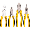 Stanley 84-058 4 Piece Plier Set (Long Nose, Slip Joint, Diagonal, Linesman)
