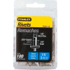 Stanley PSS42-1B Steel Rivets 1/8" x 1/8", 100 Pack