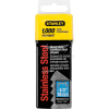 Stanley TRA708SST Heavy-Duty S/S Narrow Crown Staples 1/2", 1,000 Pack