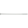 #14 Gutter Screw GTR147W50 Ceramic Coated Star Drive, 7"L, White, 50 Count - Made In USA