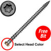 10 x 2-3/4&quot; C-Deck Composite 305 Stainless Steel Star Drive Deck Screws - Tree House - Pkg of 1750