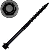 Screw Products TH8 - 5/16" Heavy Timber Hex Head Screws #14 x 8", Black, 250/Pack Qty - Made In USA