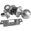 Extra Heavy Duty Ball Knobs - Entry Lock Stainless Steel