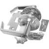 Leverset W/ 2 Step Rose Passage Set - Polished Chrome - Pkg Qty 2