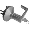 Solid Spindle Tailpiece - Lever Trim Dull Chrome Keyed To Bitting Y - Pkg Qty 2