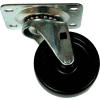 Rubbermaid® 3" Swivel Plate Caster, Black - FG3600L40000
