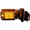 Springer Controls/MERZ A104/016-CB2,16A,3-Pole, Disconnect Switch, Black/Grey, Center-Mount, Lockout