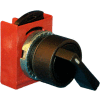Springer Controls N5XSVU5N, 3-Position Selector, 1-0-2, Maintained 1, Spring Returns 2 to 0, BLACK