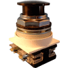 Springer Controls N7ET3N01, 30 mm Mushroom-Head, 1 Normally Closed, Push-Pull Maintained, Black