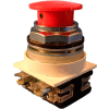 Springer Controls N7ET3R10, 30 mm Mushroom-Head, 1 Normally Open, Push-Pull Maintained, Red