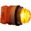 Springer Controls N7LNGT-240, 30mm Pilot Light - 240V Bulb, with Power Supply AC - Yellow