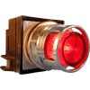 Springer Controls N7PLMRD20-24, 30mm Illum. Push-Button, Guarded, Momentary, 24V, 2 N.O., Red