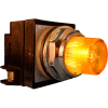 Springer Controls N7PLSGR02-120,30mm Ill. Push-Button,Extended,Momentary,120V, 1 N.O.+1 N.C.,Yellow