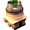 Springer Controls N7PNEV10, 30 mm Recessed Push Button, 1 Normally Open, Momentary, Green