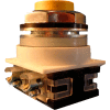 Springer Controls N7PNSG02, 30 mm Extended Push Button, 2 Normally Closed, Momentary, Yellow