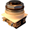 Springer Controls N7PNSN01, 30 mm Extended Push Button, 1 Normally Closed, Momentary, Black