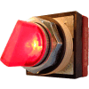 Springer Controls N7SLLRDD00, 30mm Illum. 3-Pos. Selector, 1-0-2, Maintained, 24V, No Contacts, Red