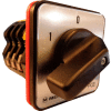 Springer Controls / MERZ Z656/3-AC, Change-Over Switch w/Zero Pos., 3-Pole, 80A, 4-hole front-mount