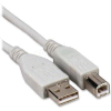 Compucessory 11150 USB 2.0 A/B Device Cable, 6'L, Gray