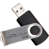 Compucessory 26467 Password Protected USB 2.0 Flash Drive, 16 GB, Black