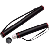 Chartpak Telescoping Document Tube, CHARLTUBE, 28"-43" Long x 3.5" Diameter, Black